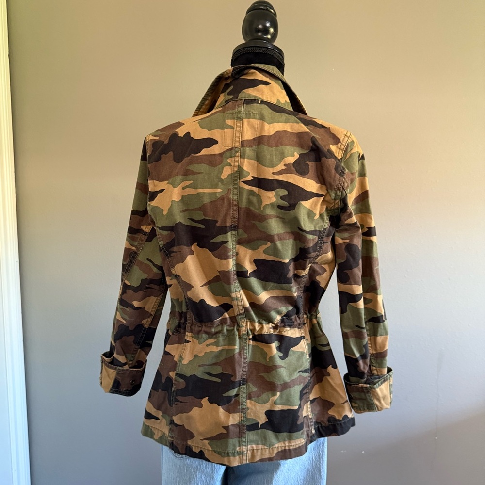 Madewell Camo Utility Jacket β Size S - Picture 4 of 6